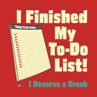 To-Do List T-Shirt