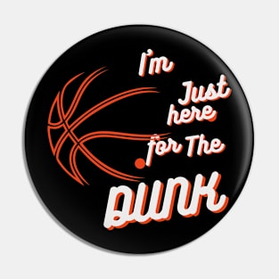 Basketball Dunk Pin