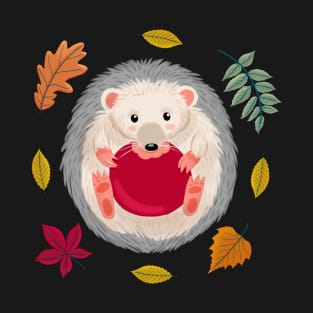 Autumnal Hedgehog T-Shirt