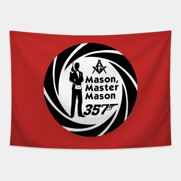 Mason, Master Mason Tapestry by Dr. Mitch Goodkin