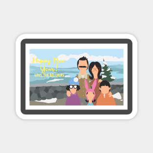 The Belchers Perfect Holiday Card Magnet