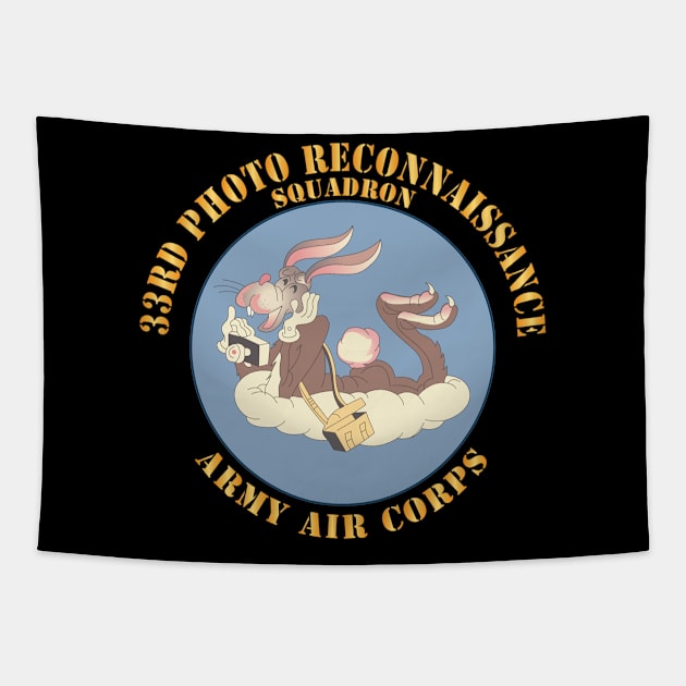 33rd Photo Reconnaissance Squadron - WWII X 300 Tapestry by twix123844