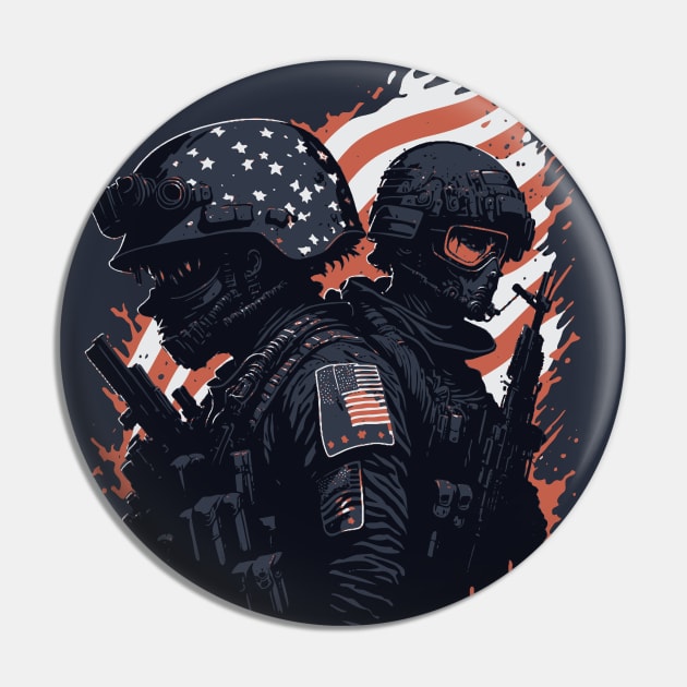 Flag Day Pin by By_Russso