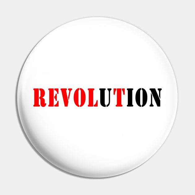 Revolt Pin by Natalie Bollinger