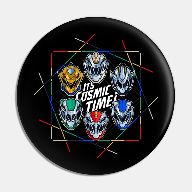 Power Rangers Cosmic Fury Pin by Xeo Shop