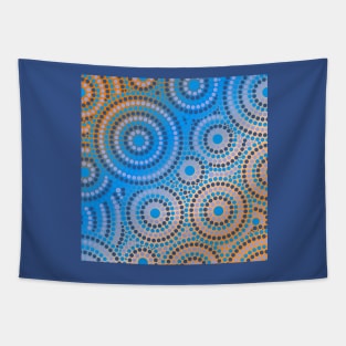 Awesome Aboriginal Dot Art Tapestry