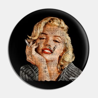 Retro - Marilyn Monroe Chicago Smoker Pin