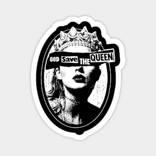 God Save the Queen Taylor Reputation Era Inspired TTPD Magnet