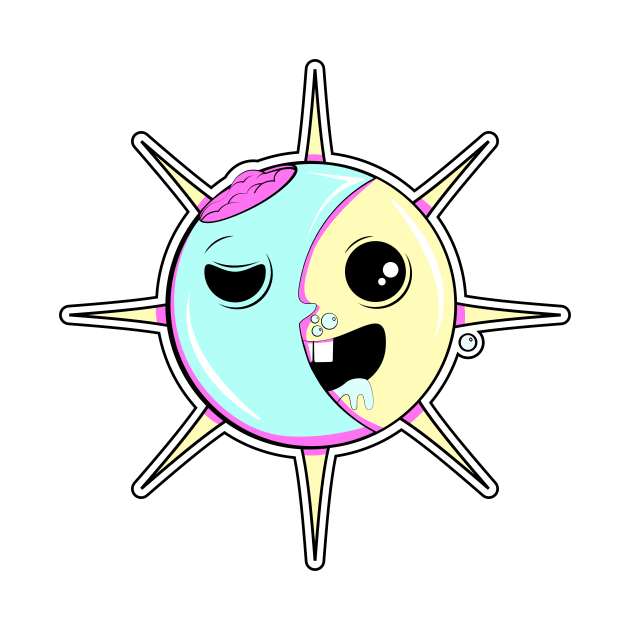 Moon and Sun by ORTEZ.E@GMAIL.COM