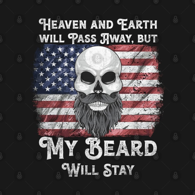 Funny Bible Verse, Bearded American by Pennelli Studio