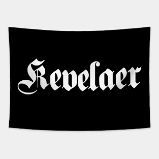 Kevelaer written with gothic font Tapestry