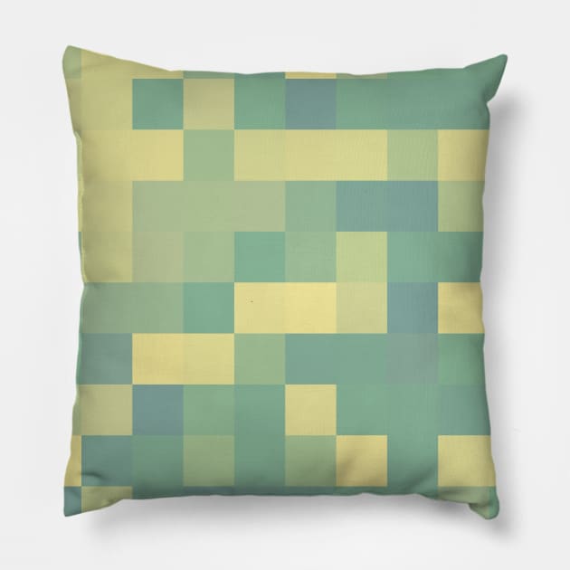 Pixels | Botanical Pastel Pillow by PrinceSnoozy