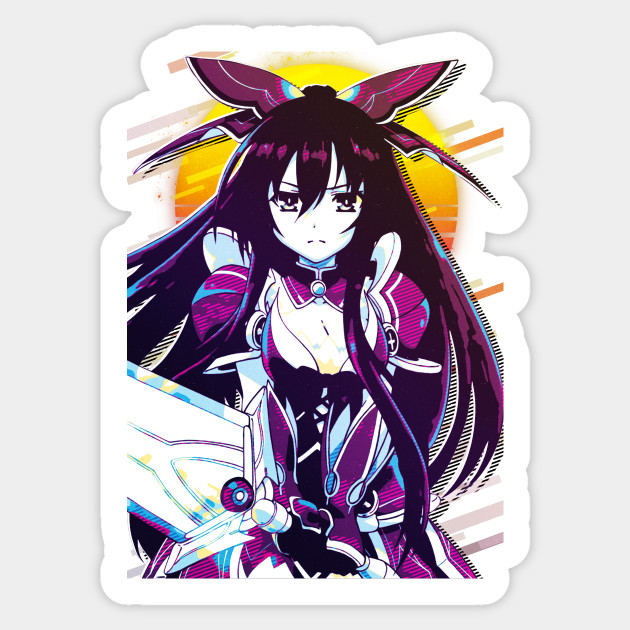 Get Wallpaper Date A Live Tohka Yatogami Date A Live Sticker Teepublic For iPhone Free