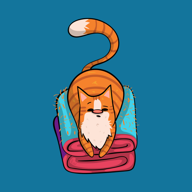 Ginger Cat Fur Shedder by KPrimeArt