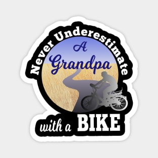 Never Underestimate A Grandpa With A Bike Magnet