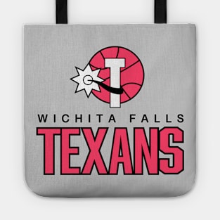 Vintage Wichita Falls Texans Basketball 1988 Tote