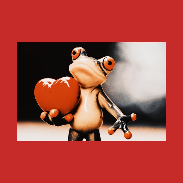 Love Frog put heart by donuts as cute as t-shirts