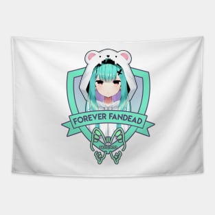 Forever Fandead Badge Hololive Rushia Fanbase Tapestry