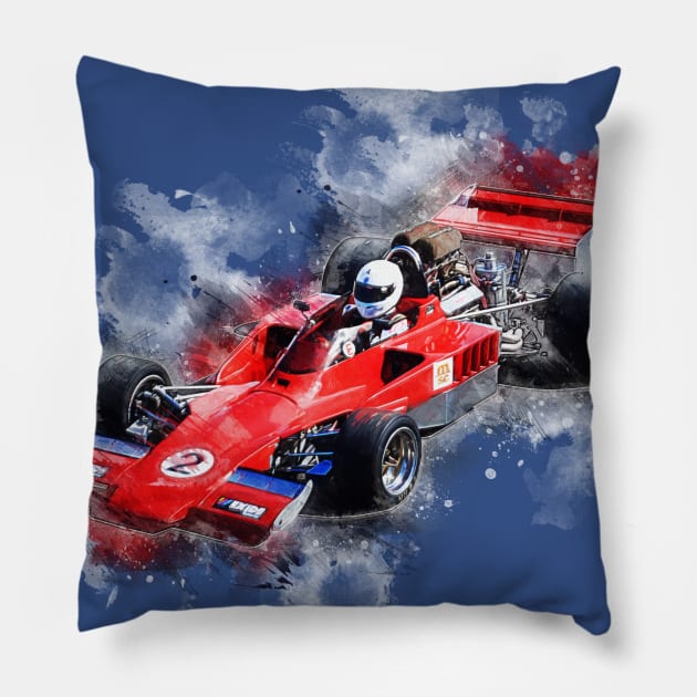 Lola Formula 5000 Pillow by Transchroma