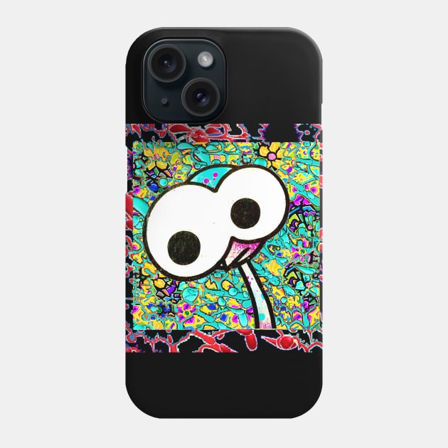 Emu Graffiti pink Phone Case by LowEndGraphics