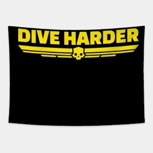 Dive harder helldivers Tapestry