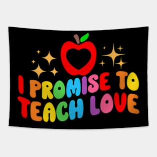 To Teach Love LGBTQ Pride Proud Ally Teacher Tapestry