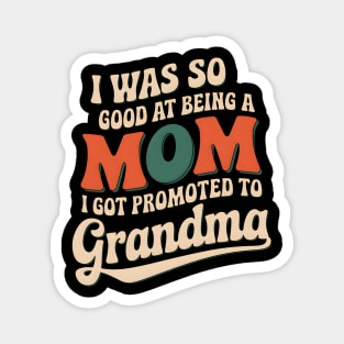 Promoted to Grandma Magnet