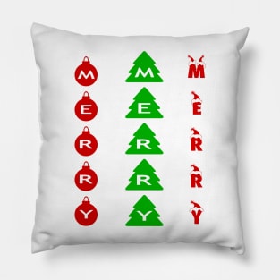 MERRY MERRY MERRY Pillow