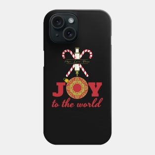 Joy to the world. Red. Phone Case