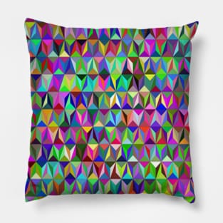 Geometric Line Pattern Pillow