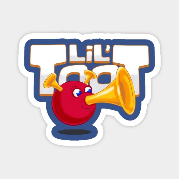 Lil' Toot Magnet by Ian Moss Creative