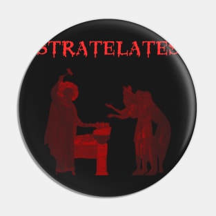 St. Theodore Stratelates Icon Cannibal Corpse Christian parody Pin