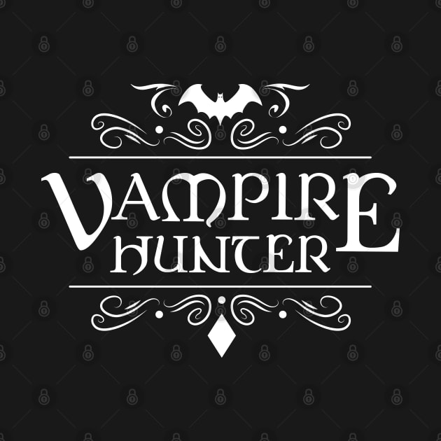 Vampire Hunter Character TRPG Tabletop RPG Gaming Addict by dungeonarmory