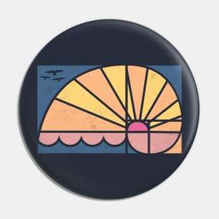 Golden Summer Ratio Pin