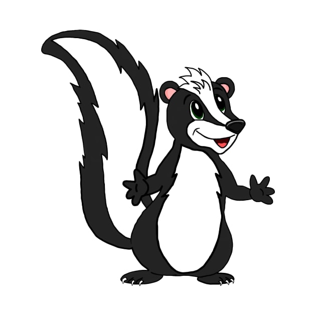 Cartoon Skunk by imphavok