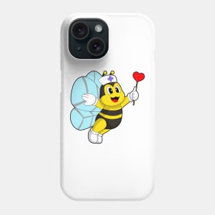 Bee Nurse Heart Phone Case