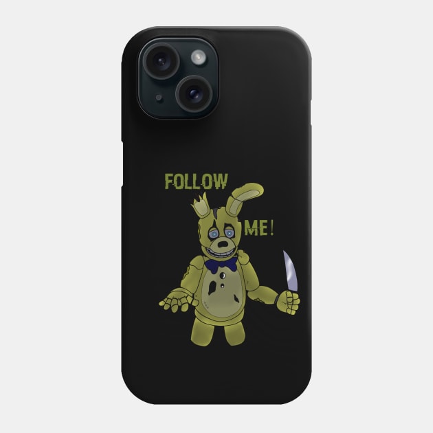 Fnaf Springtrap Phone Case by MortuusArts