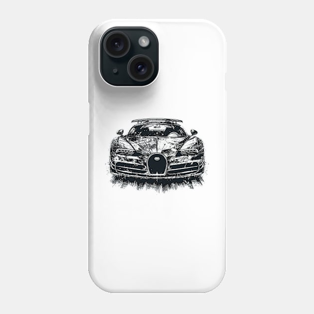 Bugatti Veyron Phone Case by Vehicles-Art