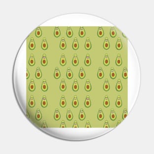 Avocado Pattern Pin