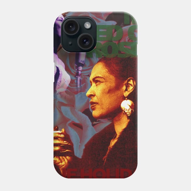 Billie Holiday Portrait Collage Phone Case by Dez53