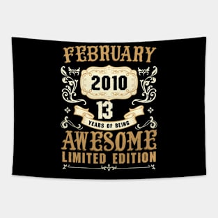 February 2010 13 Years Of Being Awesome Limited Edition Tapestry