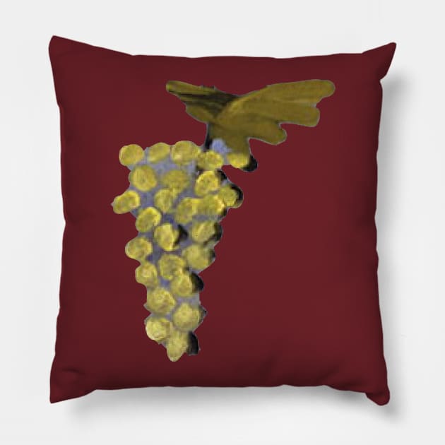 Grapes Pillow by saintfacetious