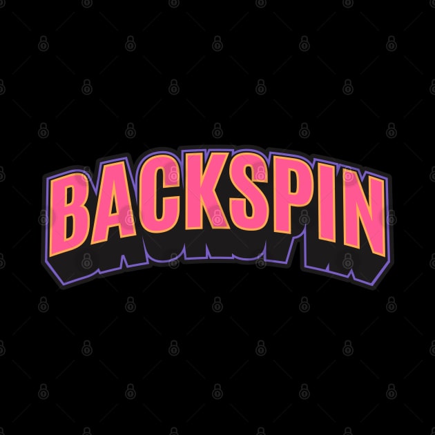 Backspin - Breakdance -  B-Boys and B-Girls by Boogosh