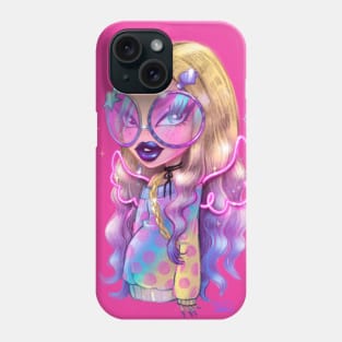 Neon Angel Phone Case