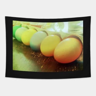 Pastel Easter Eggs Tapestry