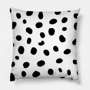 Black and White Art Pillow