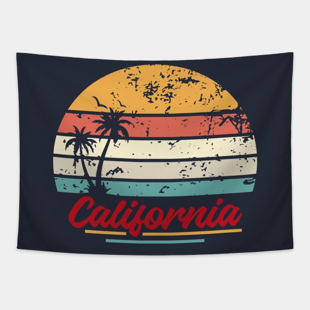 Summer California Surf Tapestry by slawers