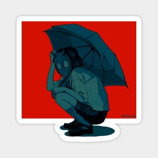 Umbrella squat Magnet