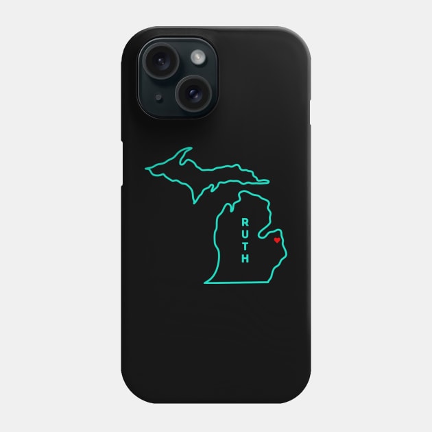 Ruth MI Phone Case by TorrezvilleTees