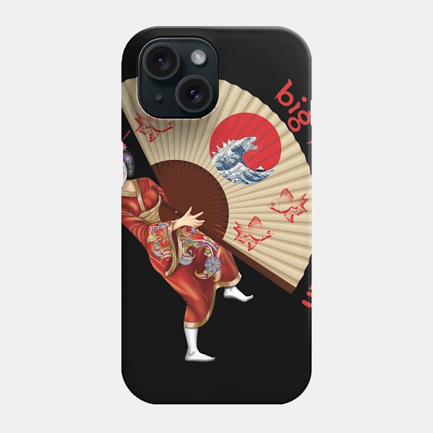 Big Fan of Japan Phone Case by Pigeon585